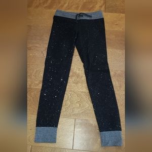 Girls leggings with lots of sparkles. Size 7/8, SO brand. New, no tags